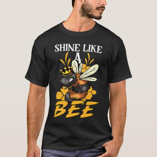 Honey Bee Beekeeping Beekeeper Honeybee Apiary Api Tシャツ (正面)