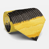 Honey Bee Black Gold Yellow   ネクタイ (ロール)