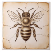 Honey Bee Ceramic Tile タイル (正面)