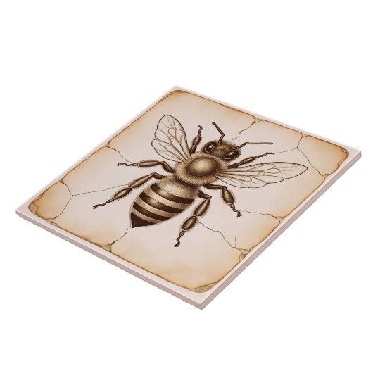 Honey Bee Ceramic Tile タイル (側面)