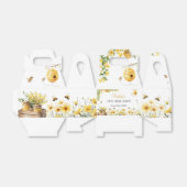 Honey Bee Flower Birthday Baby Shower フェイバーボックス (折り畳みなし)
