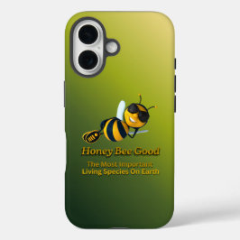 Honey Bee Good Bee Graphic With An Attitude 2 iPhone 16ケース
