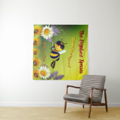 Honey Bee Good - The Keystone Species タペストリー (インサイチュ(横))