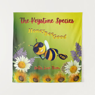 Honey Bee Good - The Keystone Species タペストリー