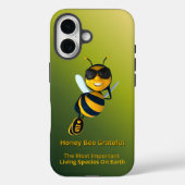 Honey Bee Grateful Graphic With Attitude Case-Mate iPhoneケース (裏面)
