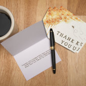 Honey Bee Honeycomb Watercolor Bumblebee サンキューカード