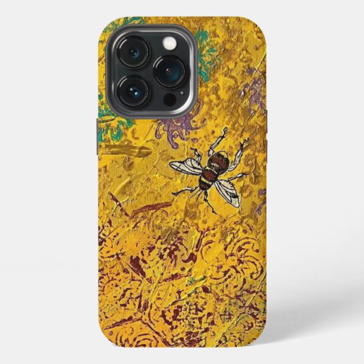 Honey Bee iPhone / iPadケース iPhoneケース (裏面)