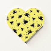 Honey Bee Lover Notebook - Gift for Her ノートブック (裏面)