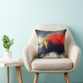 Honey Bee On Echinacea Flower クッション (椅子)