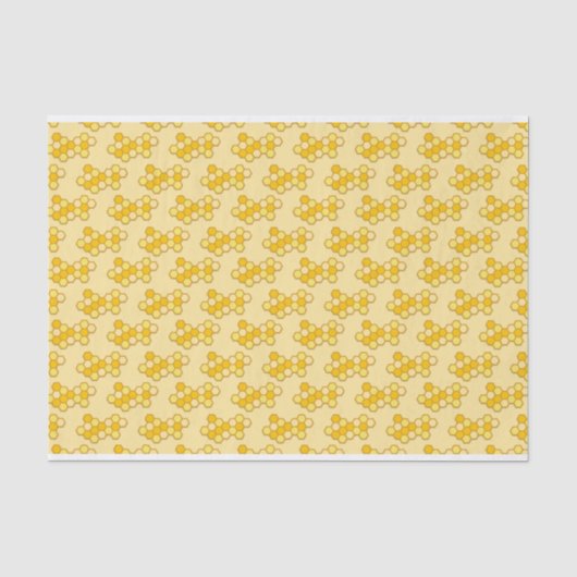 Honey Bee Printable 薄葉紙 (正面)