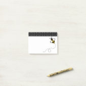 Honey Bee School Office Post It Notes Gift ポストイット (デスク上)