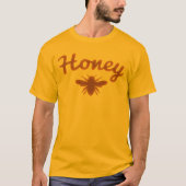 Honey Bee Script Tee – Sweet as Can Bee Tシャツ (正面)