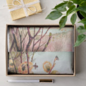 Honey bee vintage illustration wrapping paper 薄葉紙 (ギフト)