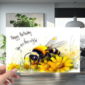 Honey Bee You are Bee-utiful誕生日 カード