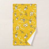 Honey Bees Bath Towel Set バスタオルセット (ハンドタオル)
