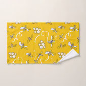 Honey Bees Bath Towel Set バスタオルセット (ハンドタオル)