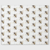 Honey Bees Birthday ラッピングペーパー (フラット)