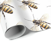 Honey Bees Birthday ラッピングペーパー (ロールコーナー)