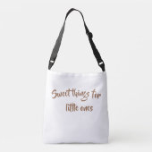 Honey Bonny Baby Cute Bear & Bunny Tote Bag クロスボディバッグ (裏面)