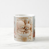 Honey Bonny Baby Mug – Baby Bear & Bunny コーヒーマグカップ (中央)