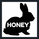 Honey Bunny Cute Funny ポスター<br><div class="desc">pets,  cute,  breed,  animals,  dog,  cat , nature,  cats,  paw,  adopt,  funny,  dogs , kitty , kitten , foster,  space , feline,  love , cool , puppy,  vintage</div>