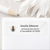 Honey Business  Return Address Label ラベル (インサイチュ)