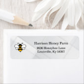 Honey Business Return Address Label ラベル (インサイチュ)
