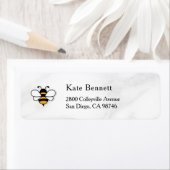 Honey Business  Return Address Label ラベル (インサイチュ)