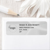 Honey Business Return Address Label ラベル (インサイチュ)