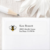 Honey Business  Return Address Label ラベル (インサイチュ)