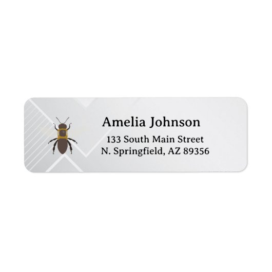 Honey Business  Return Address Label ラベル (正面)