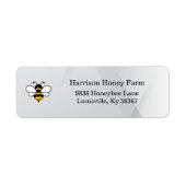 Honey Business Return Address Label ラベル (正面)