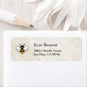 Honey Business  Return Address Label ラベル (インサイチュ)