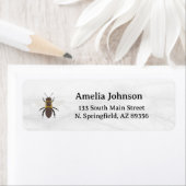 Honey Business  Return Address Label ラベル (インサイチュ)
