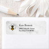 Honey Business  Return Address Label ラベル (インサイチュ)