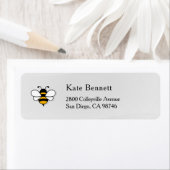 Honey Business  Return Address Label ラベル (インサイチュ)