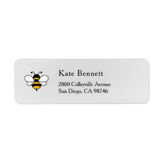 Honey Business  Return Address Label ラベル
