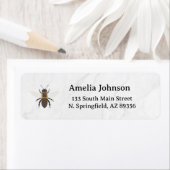 Honey Business  Return Address Label ラベル (インサイチュ)