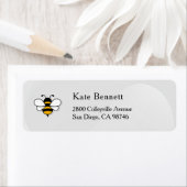 Honey Business  Return Address Label ラベル (インサイチュ)