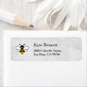 Honey Business  Return Address Label ラベル (インサイチュ)