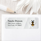 Honey Business Return Address Label ラベル (インサイチュ)