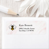 Honey Business  Return Address Label ラベル (インサイチュ)