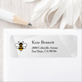Honey Business  Return Address Label ラベル (インサイチュ)