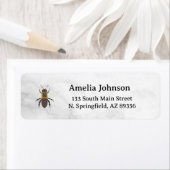 Honey Business  Return Address Label ラベル (インサイチュ)
