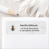Honey Business  Return Address Label ラベル (インサイチュ)