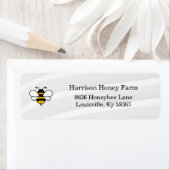 Honey Business Return Address Label ラベル (インサイチュ)