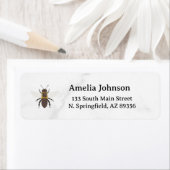 Honey Business  Return Address Label ラベル (インサイチュ)