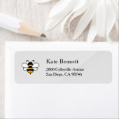 Honey Business  Return Address Label ラベル (インサイチュ)