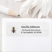 Honey Business  Return Address Label ラベル (インサイチュ)