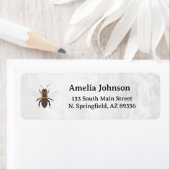 Honey Business  Return Address Label ラベル (インサイチュ)